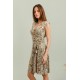 dress alizee feuillage kaki