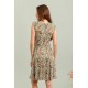 dress alizee feuillage kaki