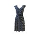 DRESS ALIZEE DOT NAVU BLUE DOT