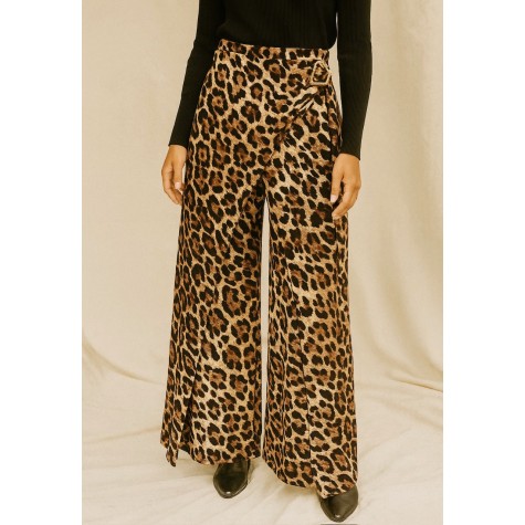 PANTALON LUTECE PANTHERE